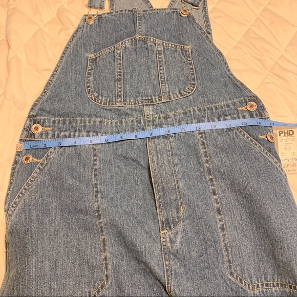 Denim overall pinafore dress Vintage NWT - Picture 5 of 11